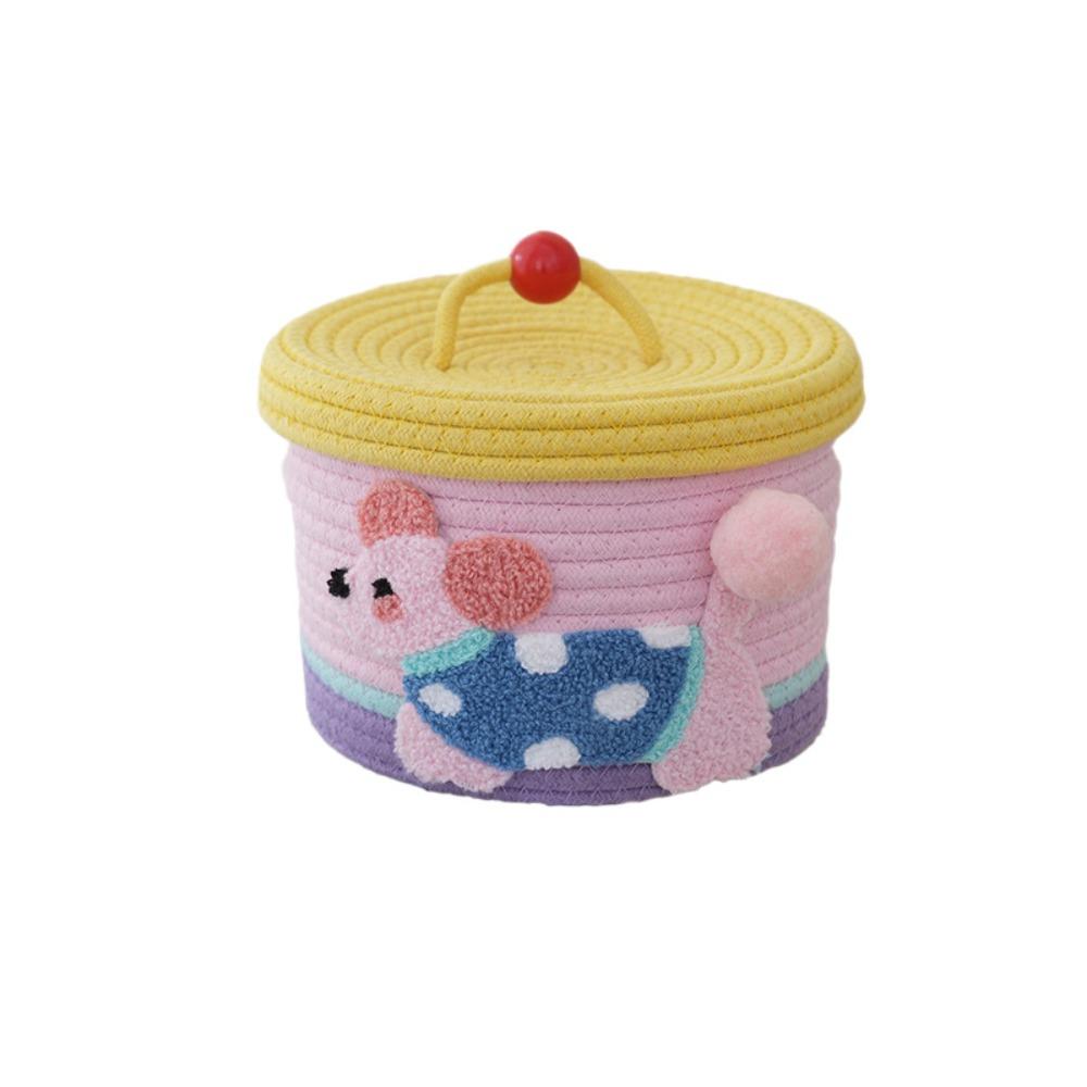 Cartoon Hand Gift Box Dachshund Pattern Snack Organizer Box Hand Woven Basket Christmas Gift Style 3 1339₽