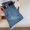 Summer High Waisted Jeans Shorts Lace Denim Jeans Women's Plus Size Loose Wide Leg Shorts