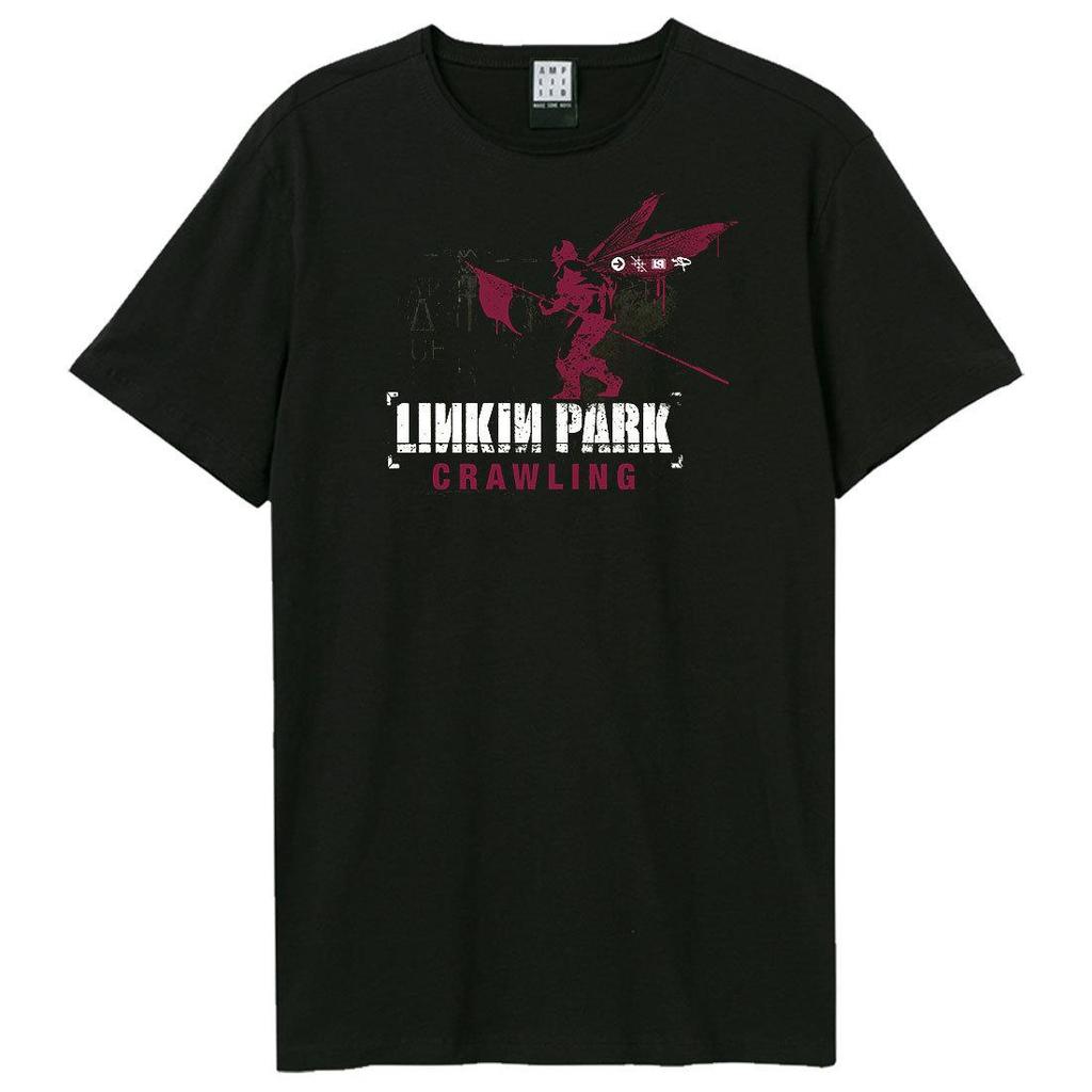 Amplified Unisex Adult Crawling Linkin Park T-Shirt