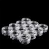 12pcs/box Mini Empty Plastic Bottle Jewelry Bead Refillable Bottles Cosmetic Container Storage Jars Box Nail Dry Flower Storage