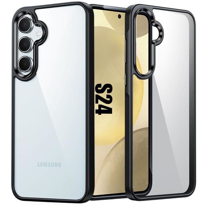 Coque - BOOLING - pour Samsung Galaxy S24 - Protection Antichoc - Anti-Rayures - Transparent Mat