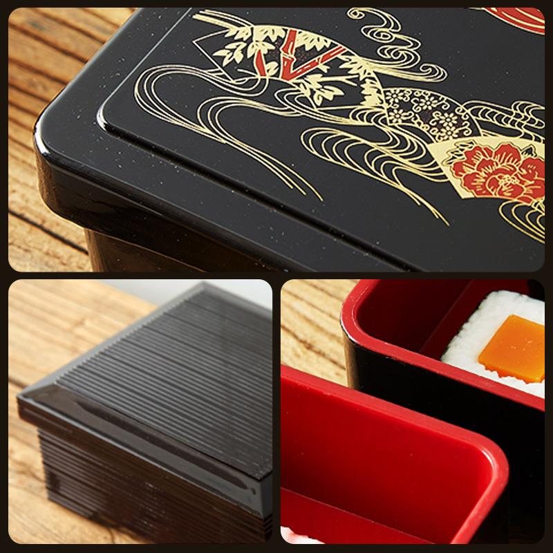 Exquisite Japanese Style Sushi Eel Rice Bento Box Round/Square Lunch Box Adult Kids Portable Tableware Snack Box Food Containers