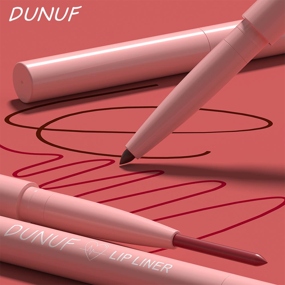 Lipliner in 12 Farben – Langanhaltender und wischfester Lippenstift, geschmeidige und cremige Textur, hochpigmentiert für präzise Lippenkonturierung,