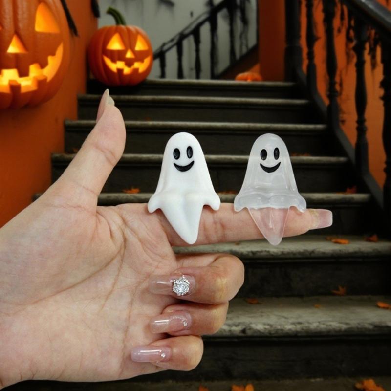 20PCS Halloween Decorative Specter Ornament For Themed Parties Plastic Crafting Easy Setups Tabletop Accent