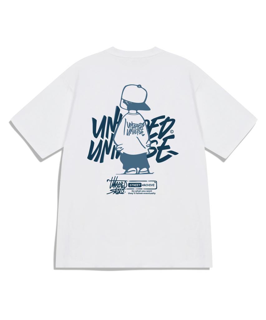 UNTAPPED STUDIO Urban Youth Pure Cotton Oversized Short Sleeve T-Shirt 8 Colors (Type A)