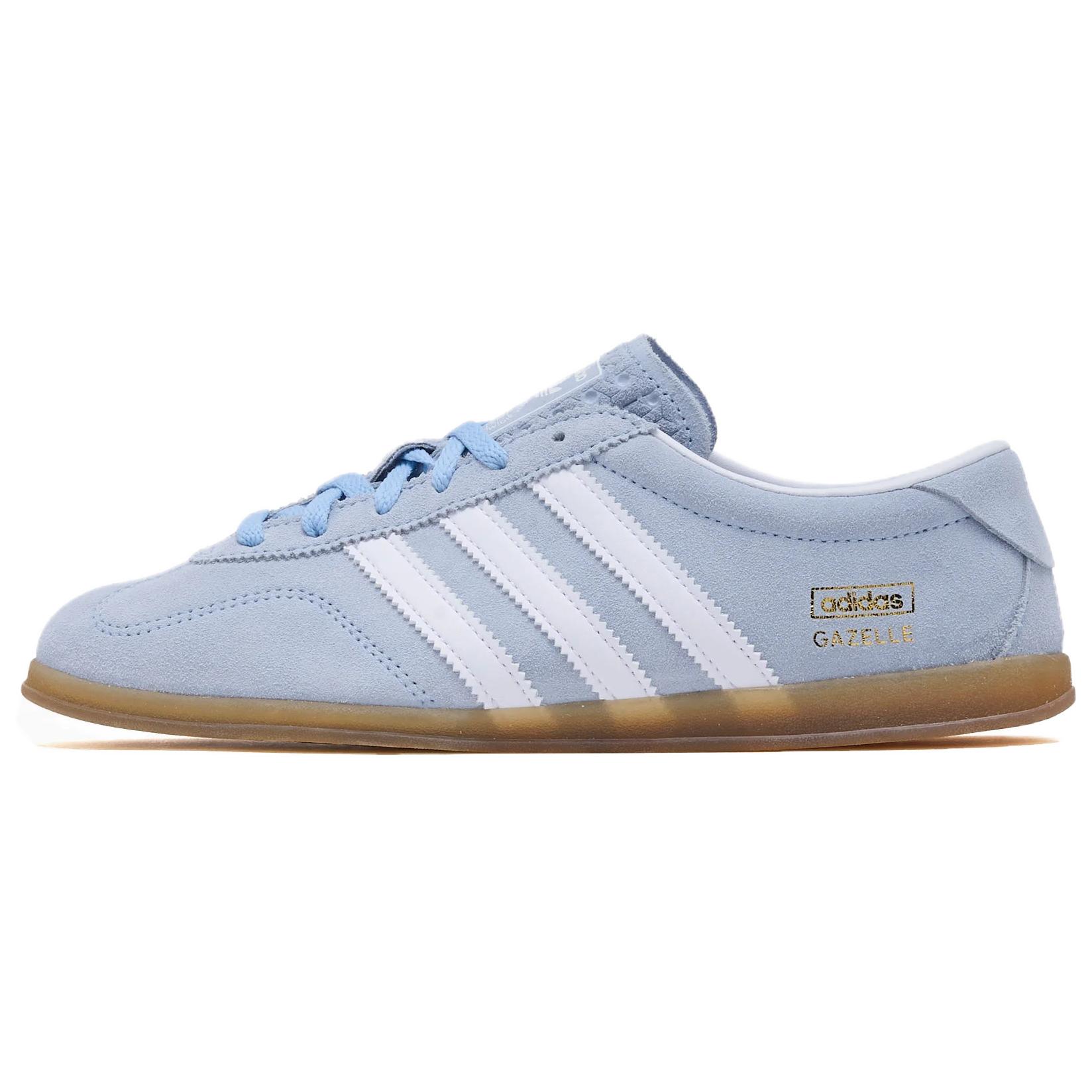 adidas Originals Gazelle Lo Pro W JR8893 Women s Clear Sky Cloud White Gum Retro Sneakers EU 39