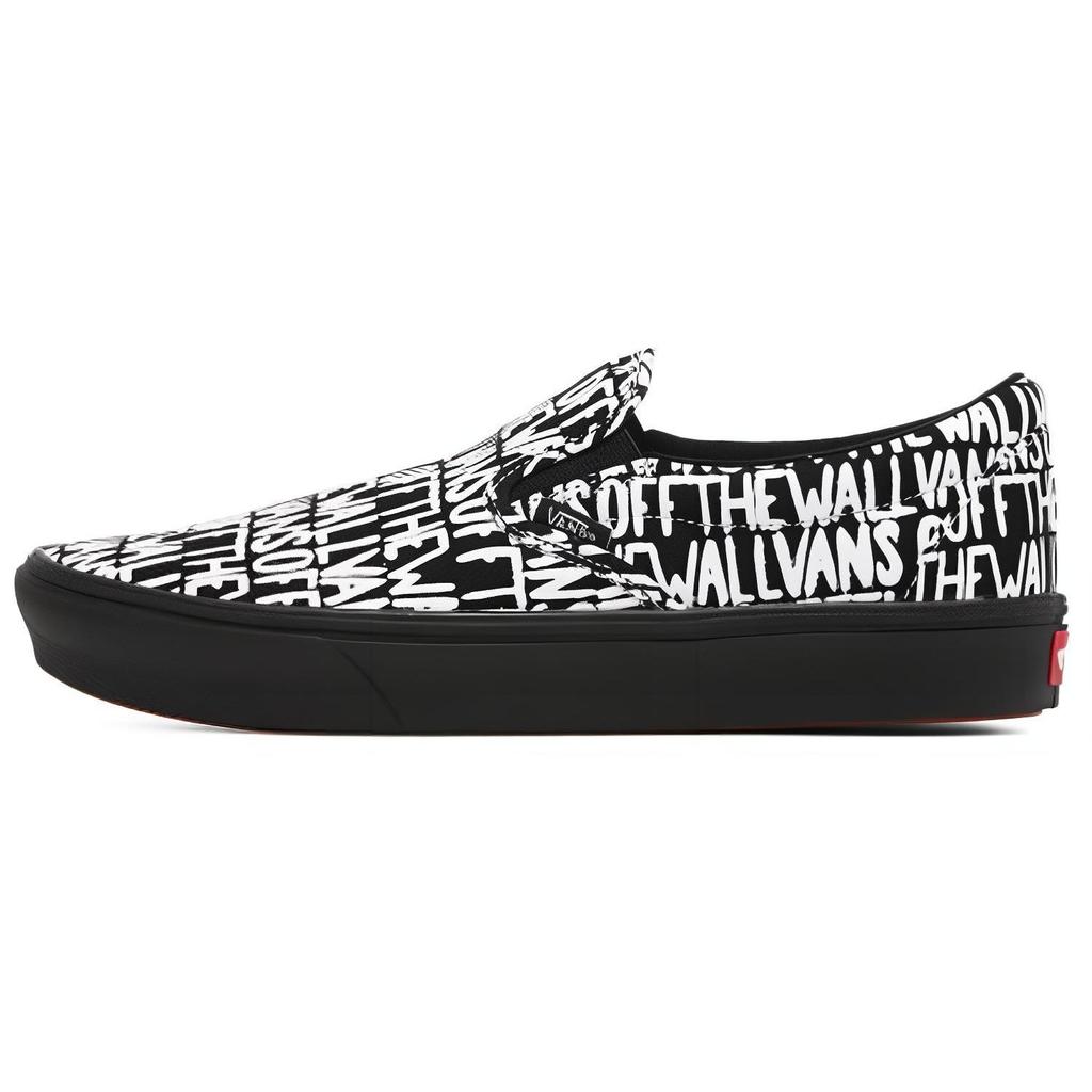 Vans ComfyCush Slip-On Brush - Black Unisex Sneakers True-White VN0A3WMD2QZ