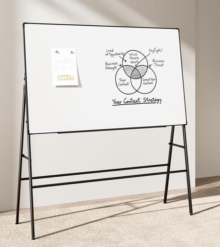 Deli A-Frame Magnetic Whiteboard 150x90cm