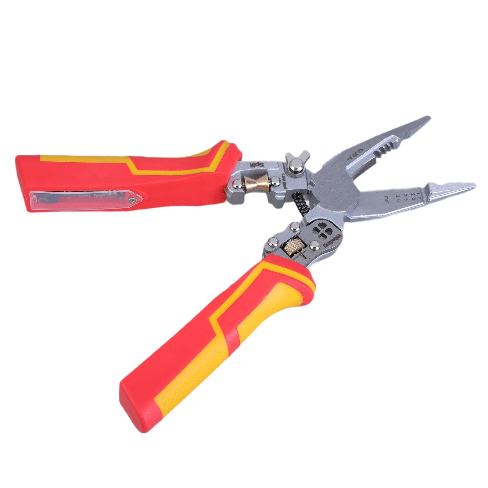 

8-в-1 клещи для зачистки проводов с тестером напряжения клещи для зачистки проводов с измерением напряжения клещи для обжима