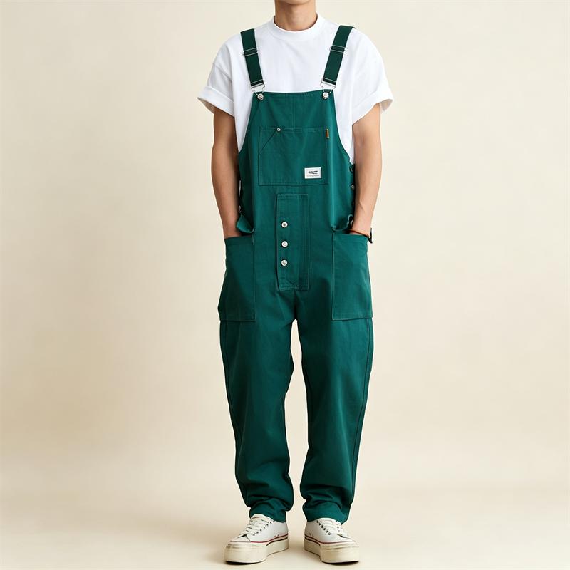 Mens Big Size Cargo Overalls, Casual