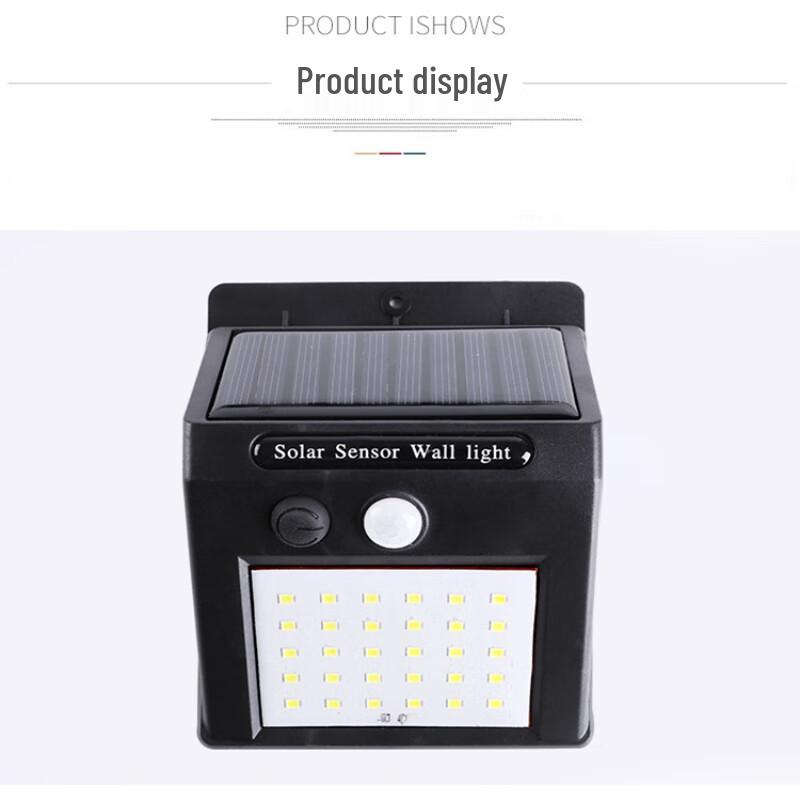 Solar Motion Sensor Outdoor Garden Light 20-LED (3-Pack)