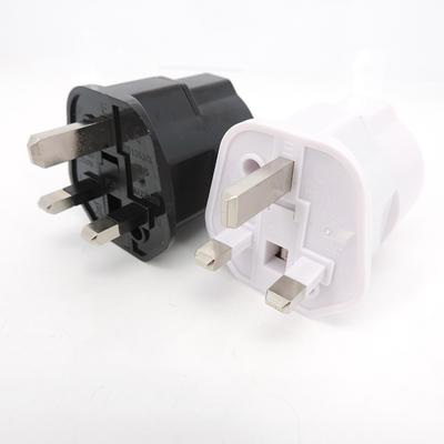 Universal Power Adapter 13A 250V Copper EU Korea Germany France Russia To HK UK Fused Plug Singapore Malaysia Converter