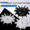 Thickened YC Type Single-Phase Motor with Multi-Blade Brake, YS Cooling, Textile, and Water Pump Fan Blades
