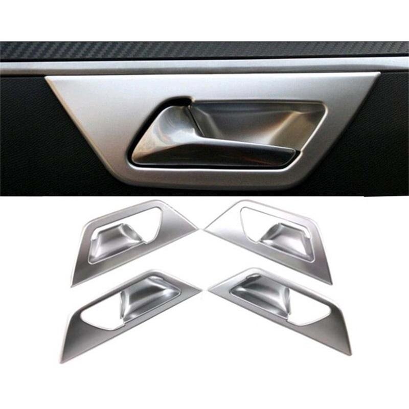For Peugeot 3008 3008GT 5008 2017 2018  - Interior Door Handle Bowl Cover Frame Trim Sticker Car Styling Accessories