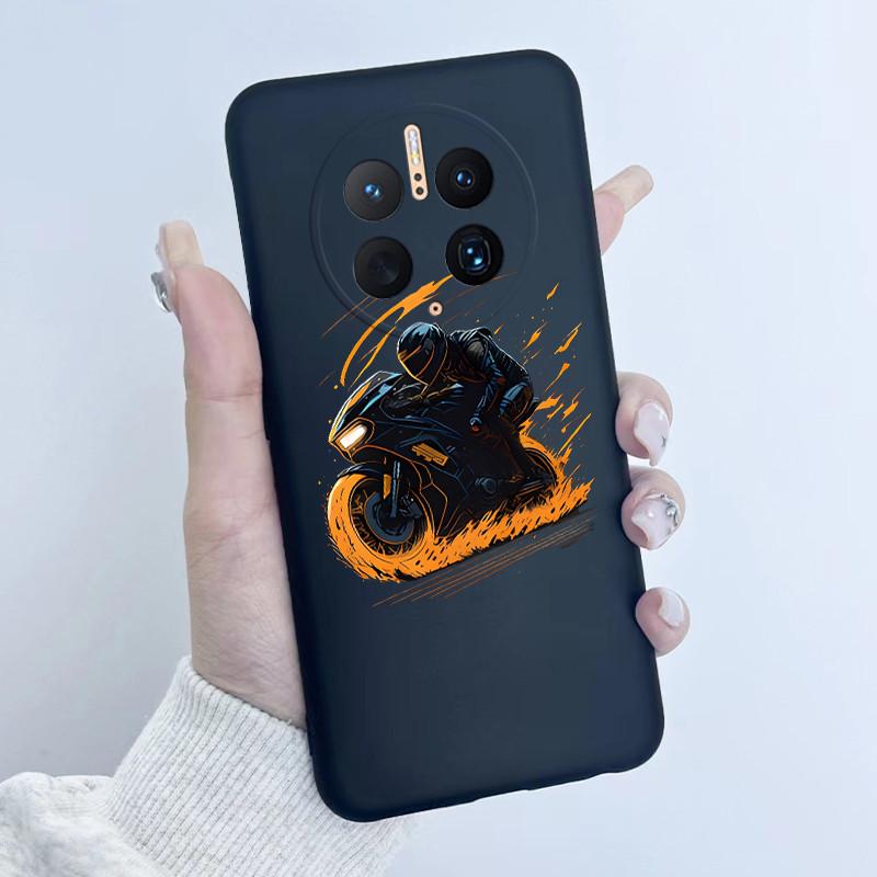 For Huawei Mate 50 Pro Phone Case DCO-AL00 DCO-LX9 Flower Girl 2025 Design Soft Silicone TPU Back Housing for Mate50 Pro Covers