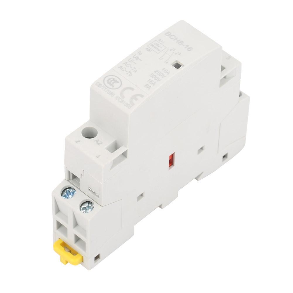 

Побутовий контактор змінного струму 2P 16A 24V 1NO 1NC 50/60HZ Din-рейка