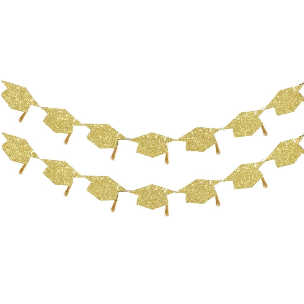 Graduation Wishes For The Class Of 2026 With Tassel Party Banners, Decorations, And Gifts For And High School Graduation Parties.