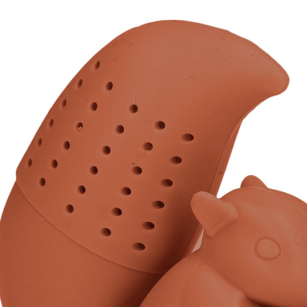 Squirrel Shape Squirrel Tea Strainer Food Grade Squirrel Tea Filter  Tea Brewing