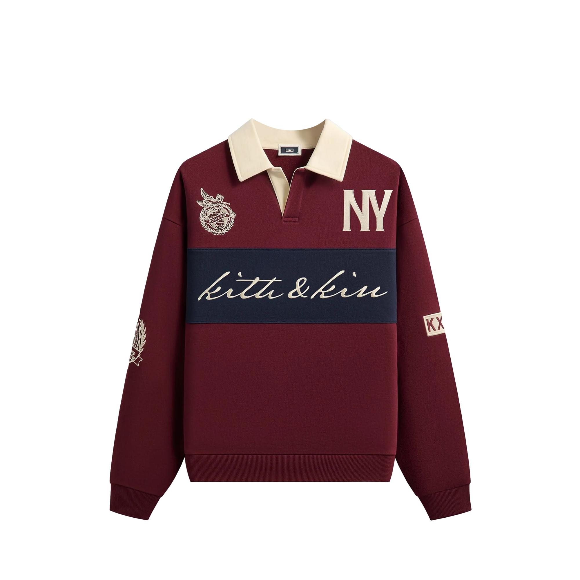 KITH Autograph Nelson Rugby Sweatshirt Men s KHM034747-601 S