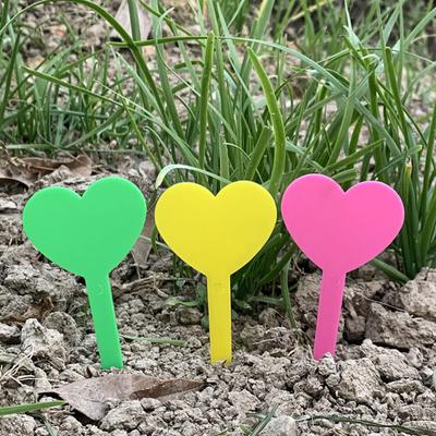 20Pcs Garden Plant Labels Creative Shape Vibrant Color Reusable Waterproof Plant Markers Indoor Outdoor Garden Signs