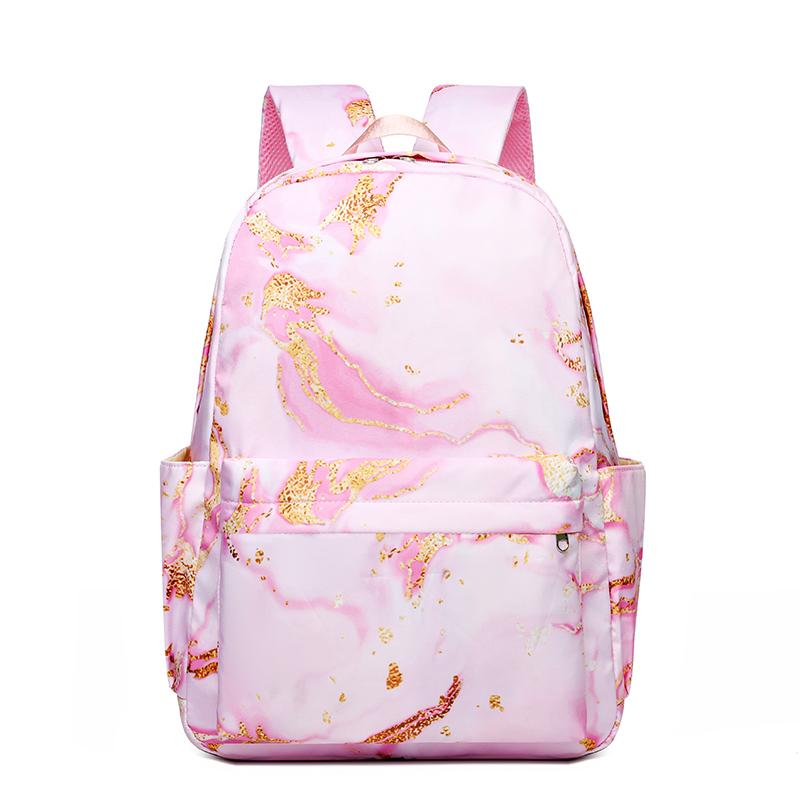 3-piece Korean Wave Devil Hunter Student Anime Fashion Backpack Pencil Case Set Gift