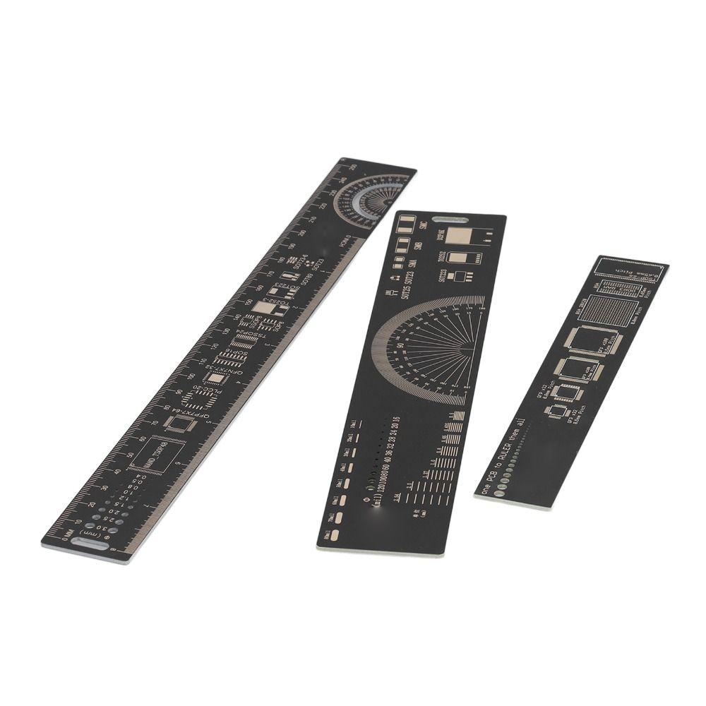 3 PCS 15cm / 20cm / 25cm  Size Engineering Scale Ruler