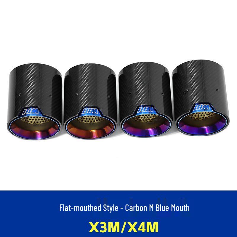 BMW X3M X4M F97 F98 Carbon Fiber Exhaust Tail Pipes