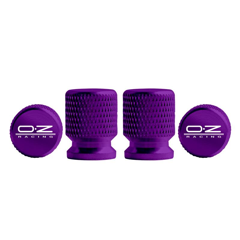 For OZ O.Z Racing Logo Alpha Romeo Fiat abarth JEEP Ford Volvo Car Valve Caps Wheel Tires Air Tyre Stem Protective Cover