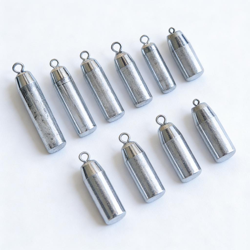8#-100#/29g-370g/1.02-13.05oz Hot Selling 360° Swivel Galvanized Iron Fishing Sinkers for Anglers