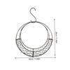 Metal Hanging Baskets Frames For Moon Shaped Wire Wreath Frame Indoor Hanging Basket Stand