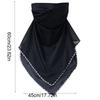 Fashion Elastic Ice Silk Mask Thin Face Shield Triangular Scarf Neck Scarf Breathable Face Cover Hiking