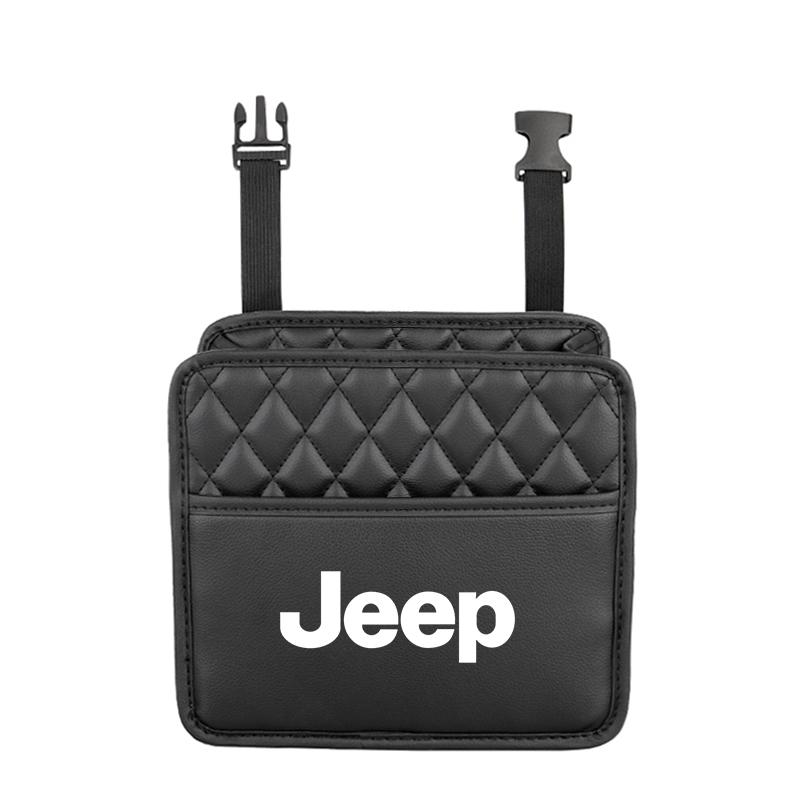 Jeep Car Seat Backrest Storage Stowing Tidying Pocket For Jeep Renegade Compass Grand Cherokee Wrangler Patriot Rubicon Liberty