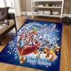 1pc Disney Cartoon Characters Pattern Carpet Area Rug Non-slip Carpet Hand Washable Floor Mat Suitable For Living Room Bedroom Home Decor