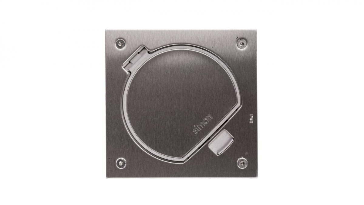 Simon Connect Dose Kse Ip66 Mit Deckel Ohne Steckdose Edelstahl Kse0/23/72