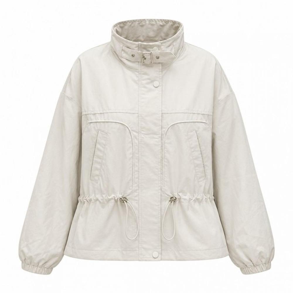 Ggpx New York Belted High Neck Waist String Jumper Gq9jp002f