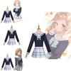 Idol Master Shining Color Cosplay Costume Sakura Makino Anime Stage Performance Costume