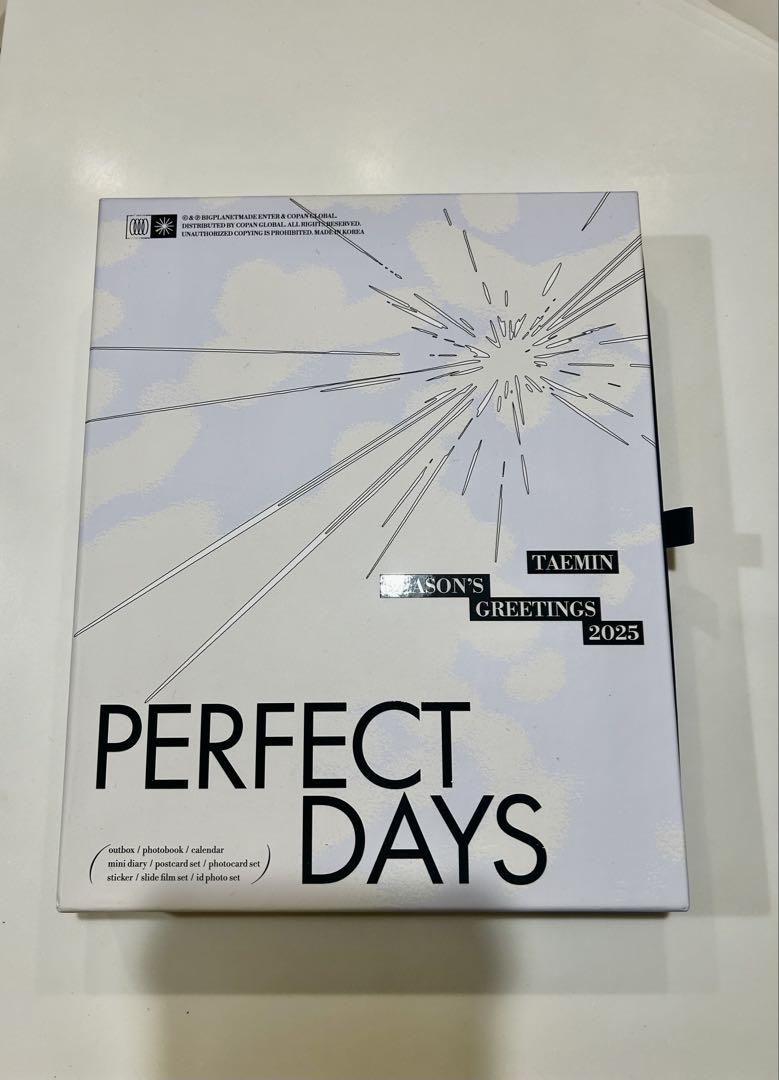 

[USED] TAEMIN Seagreen 2025 PERFECT DAYS 2025