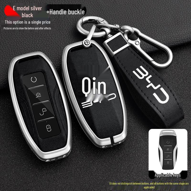 High-End Metal Shell Set for BYD Yuan, Song MAX, Qin 80, 18 Model, S7 Key Fobs