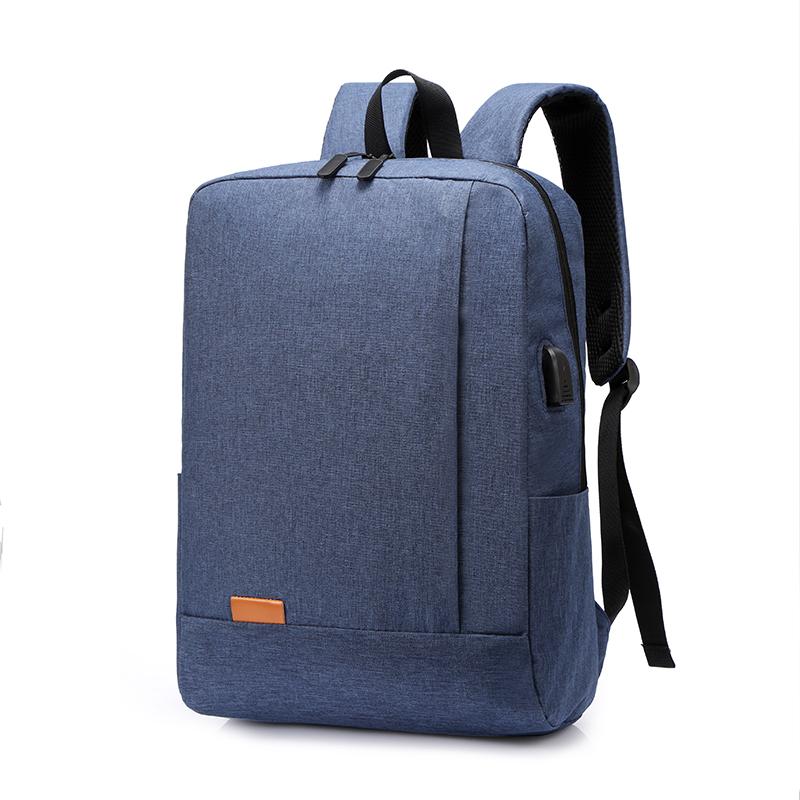 Business Laptop Backpack, Lightweight Fabric Travel Bag, Polyester Lining, Stitching Details, Suitable for School, Work, Travel