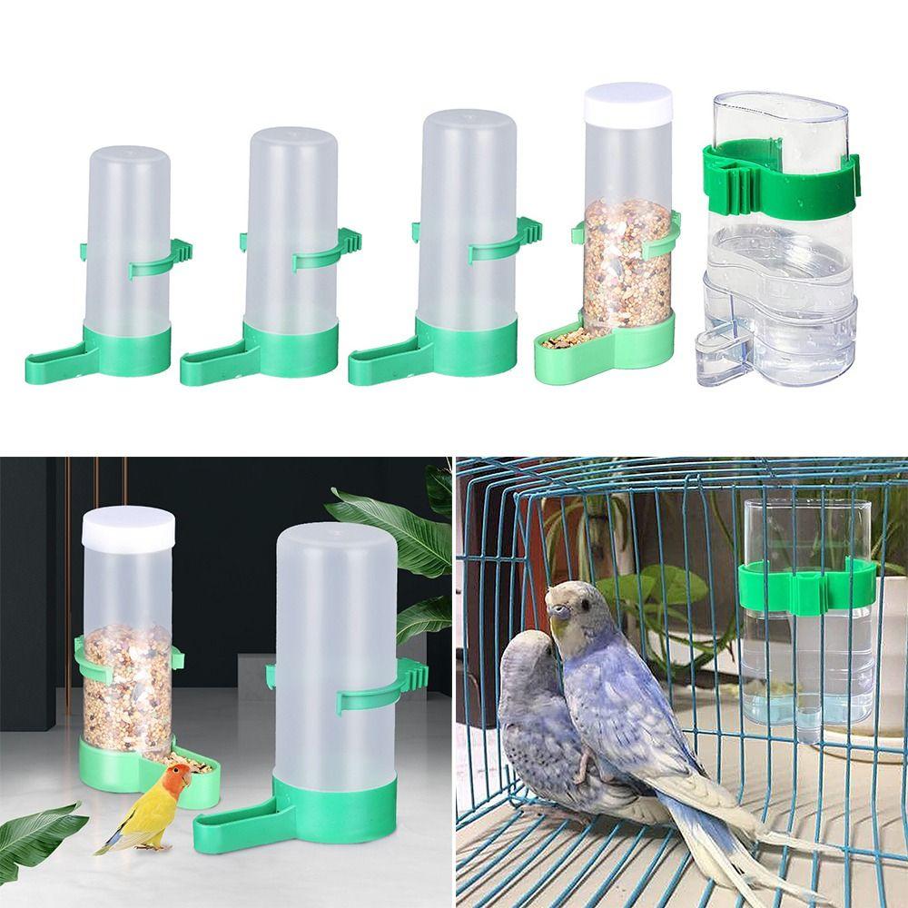Plastic Bird Automatic Drinker Automati Parrots Feeder Waterer Bird Water Dispenser Parrots