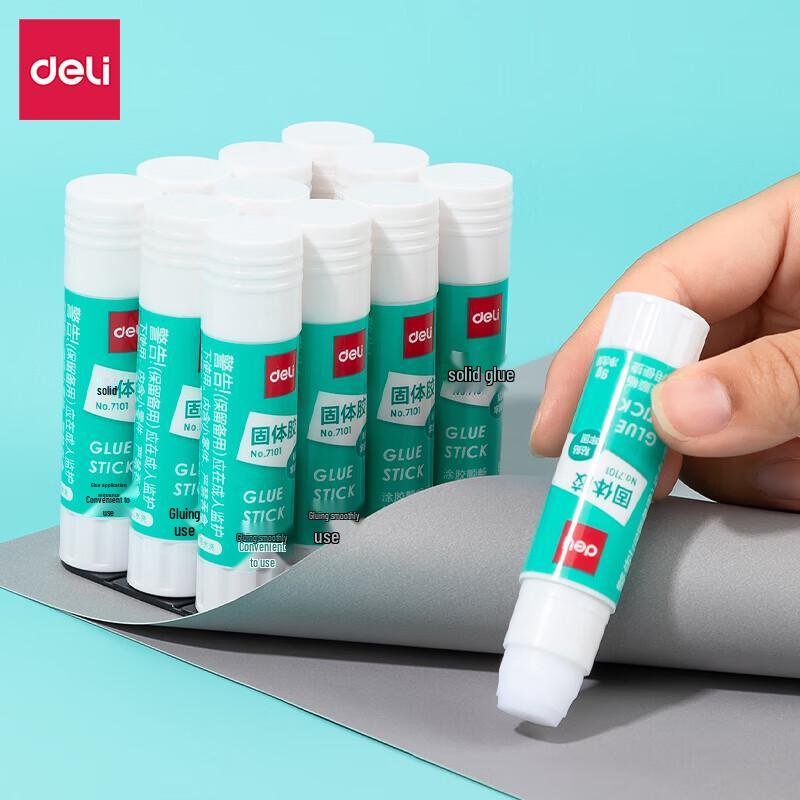 Deli 7104 Solid Glue Sticks белый