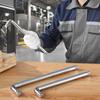 200-350mm 1/2" Drive Socket Breaker L Shape Extension Bar Wrench,L Shape Extension Bar Wrench, CR-V, Sliver, 1 Pcs