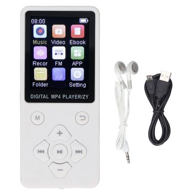 Odtwarzacz MP3 MP4 Super Cienki 1,8 Calowy Kolorowy Ekran Bluetooth 5.0 Wbudowane 64GB HiFi Przenośny Cyfrowy