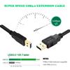 USB 3.0 Male To Male Cable 3m USB Type A To Type A XBOHJOE Male To Male USB Gold Plated Connector Compatible with HDD Enclosure, Car MP3, Radiator Etc