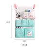 3/7 Pockets Wall Hanging Storage Bag Cute Hanging Bag Wall-mounted Door Rear Wall Shelf Wall Hanging Bag Small Cloth Bag Sundries Storage Bag