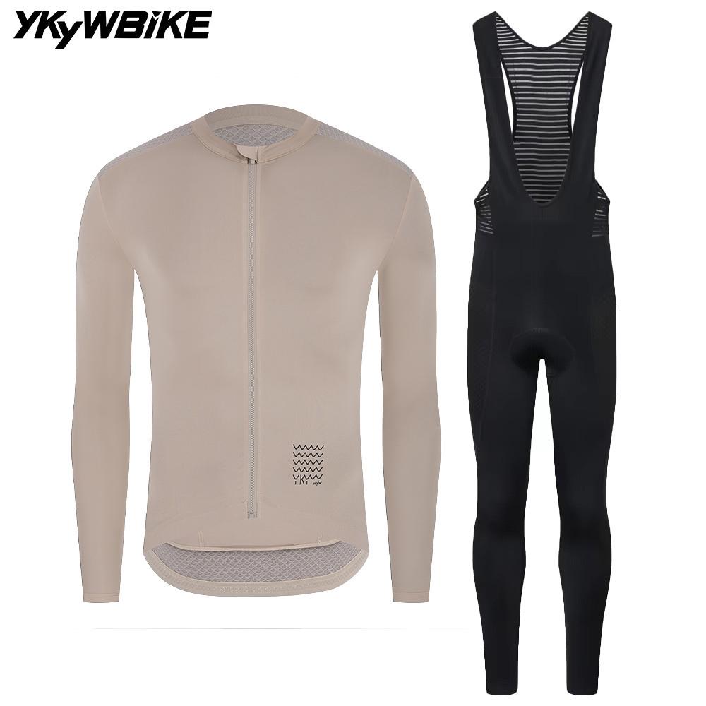 2026 Autumn Breathable  Men's Cycling Sets Long Sleeve Long Bib Pants  Bicycle Clothes Man Cycling Maillot Road Bike Kit Cycling Clothing