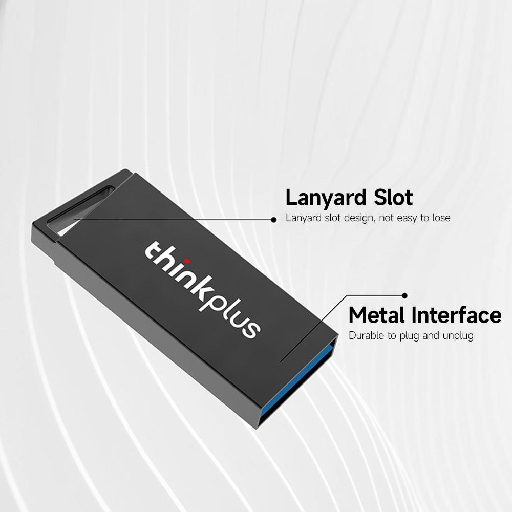 thinkplus MU231 16GB USB3.0 Metal U Disk High speed USB Flash Drive Portable Shockproof U Disk Plug and Play Wide