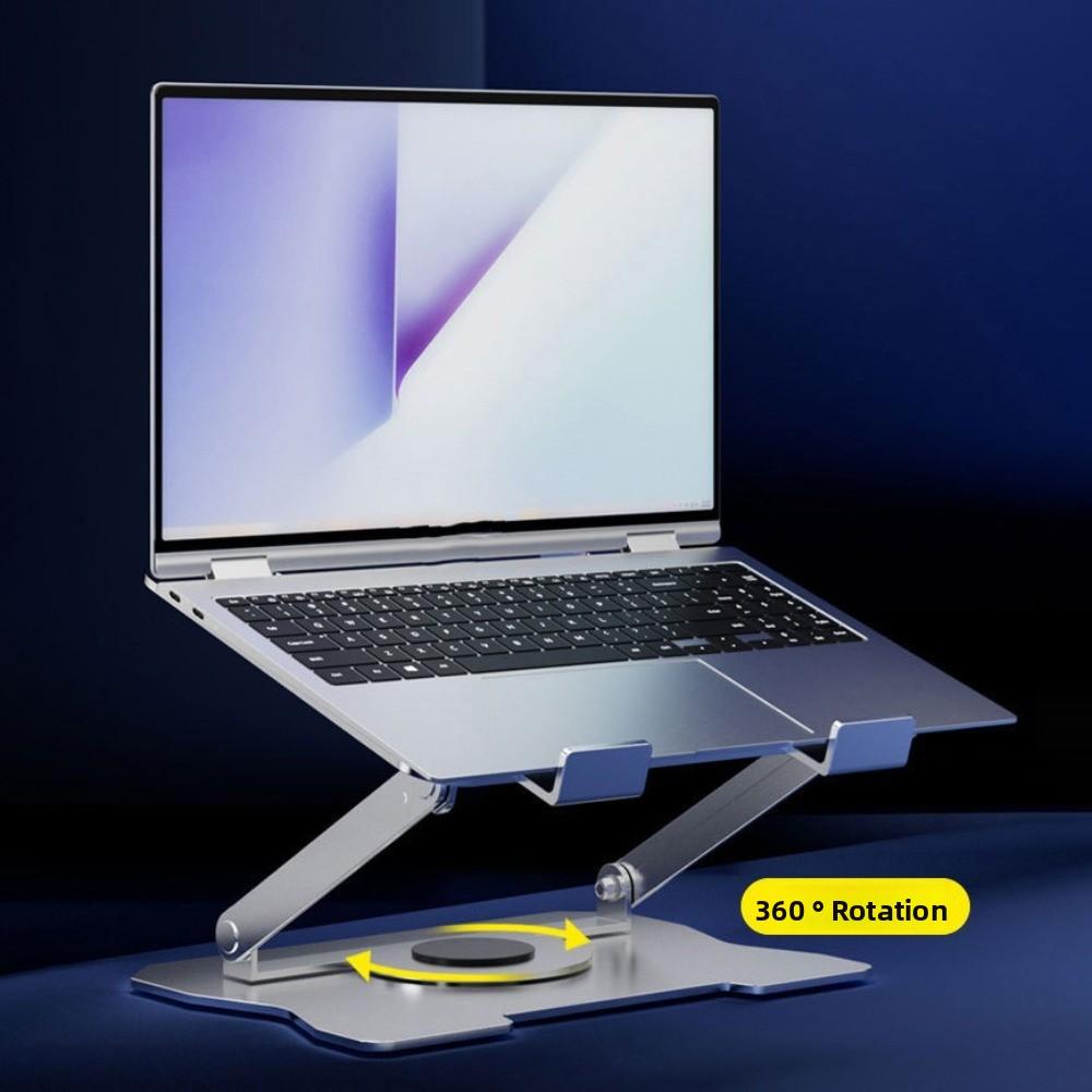 Heat Dissipation Rotatable Tablet Stand 360° Rotation Laptop Metal Bracket Laptop Holder  Tablet
