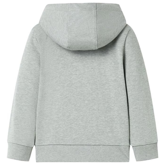 Hoodie and Zip for Children Light Khaki Mix 92/104/116/128/140