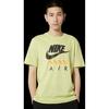 Nike Air Casual Sports Breathable Round Neck Short Sleeve T-Shirt Men Tops Bright-Lime CT6533-367